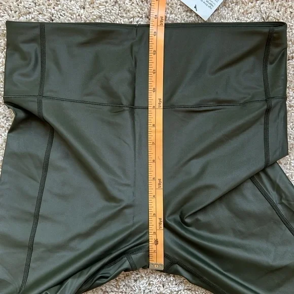 Sweaty Betty High Shine Workout Leggings Dark Forest Green XL NWT - Picture 11 of 12